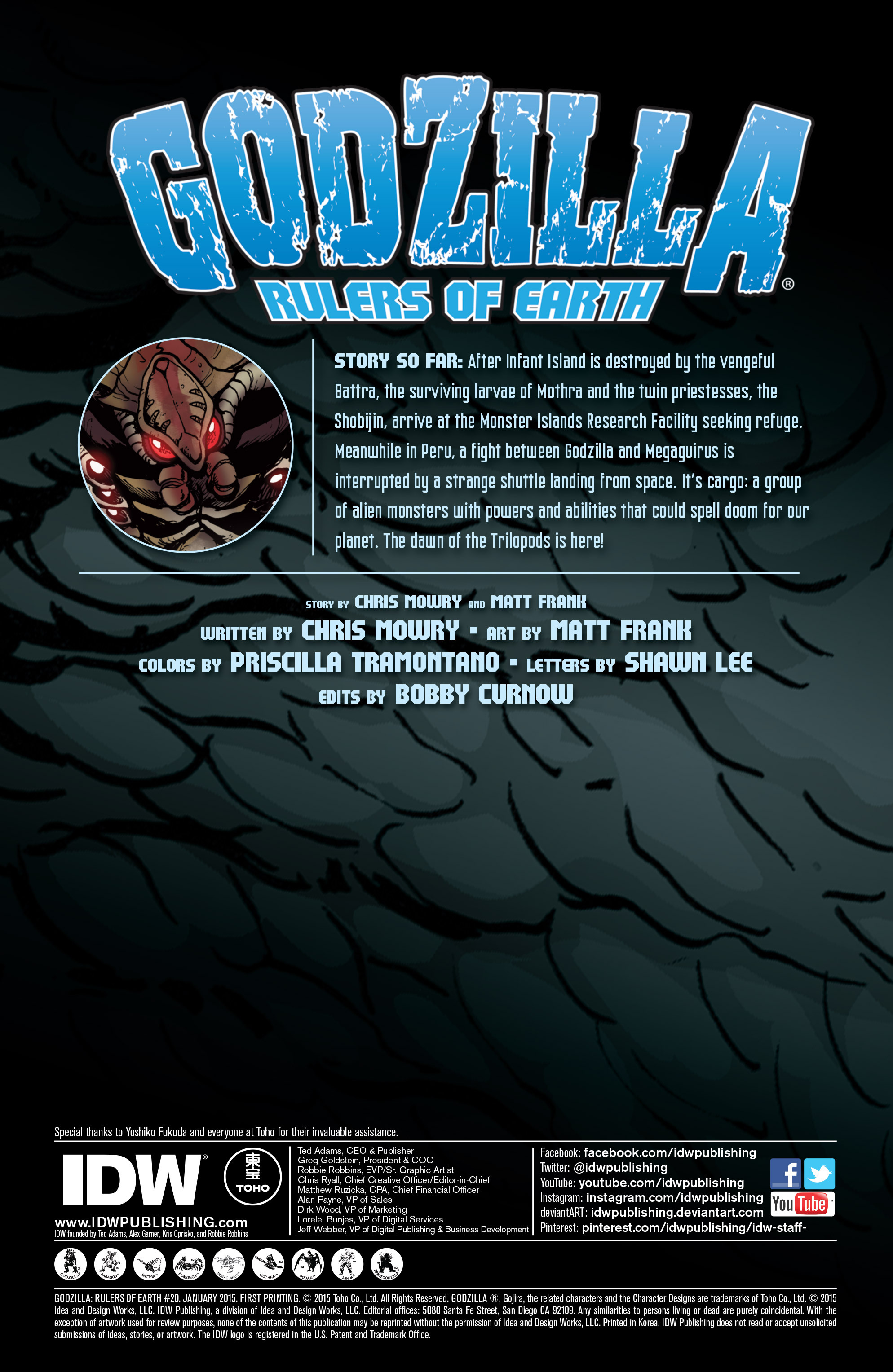 Read online Godzilla: Rulers of Earth comic -  Issue #20 - 2