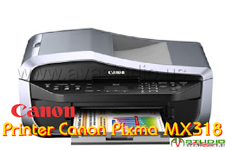 Cara Reset Printer Canon Pixma MX318  (Waste Ink Tank/Pad is Full)