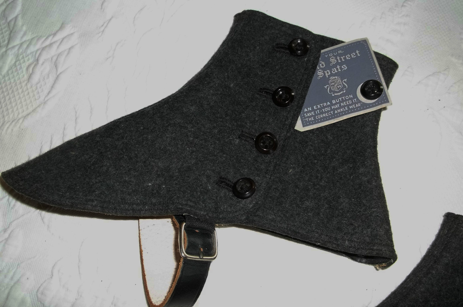ACE WESTERN BELTS: Vintage Men&rsquo;s Shoe Spats