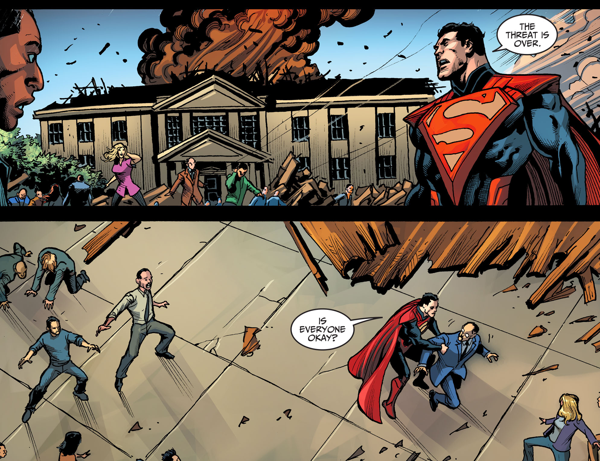 Read online Injustice: Gods Among Us: Year Five comic -  Issue #9 - 11