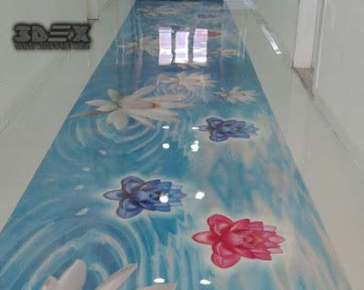 3D flooring design ideas 3D epoxy flooring images murals