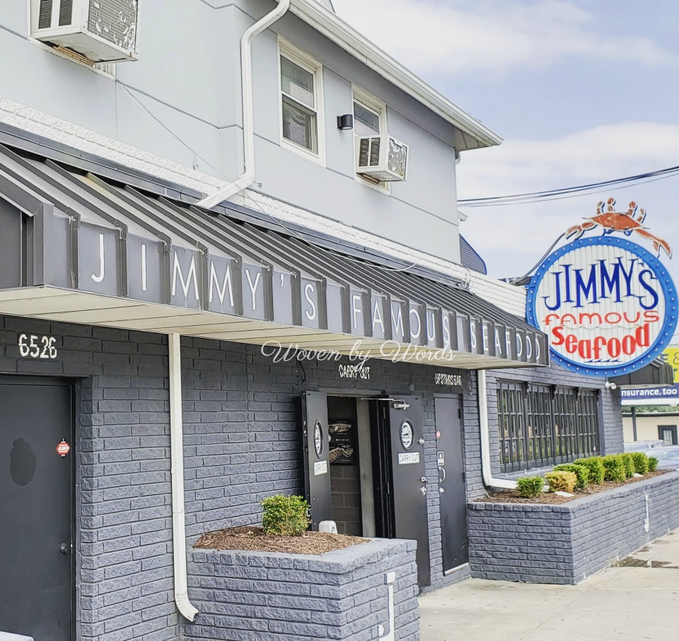 Woven by Words Jimmy's Famous Seafood