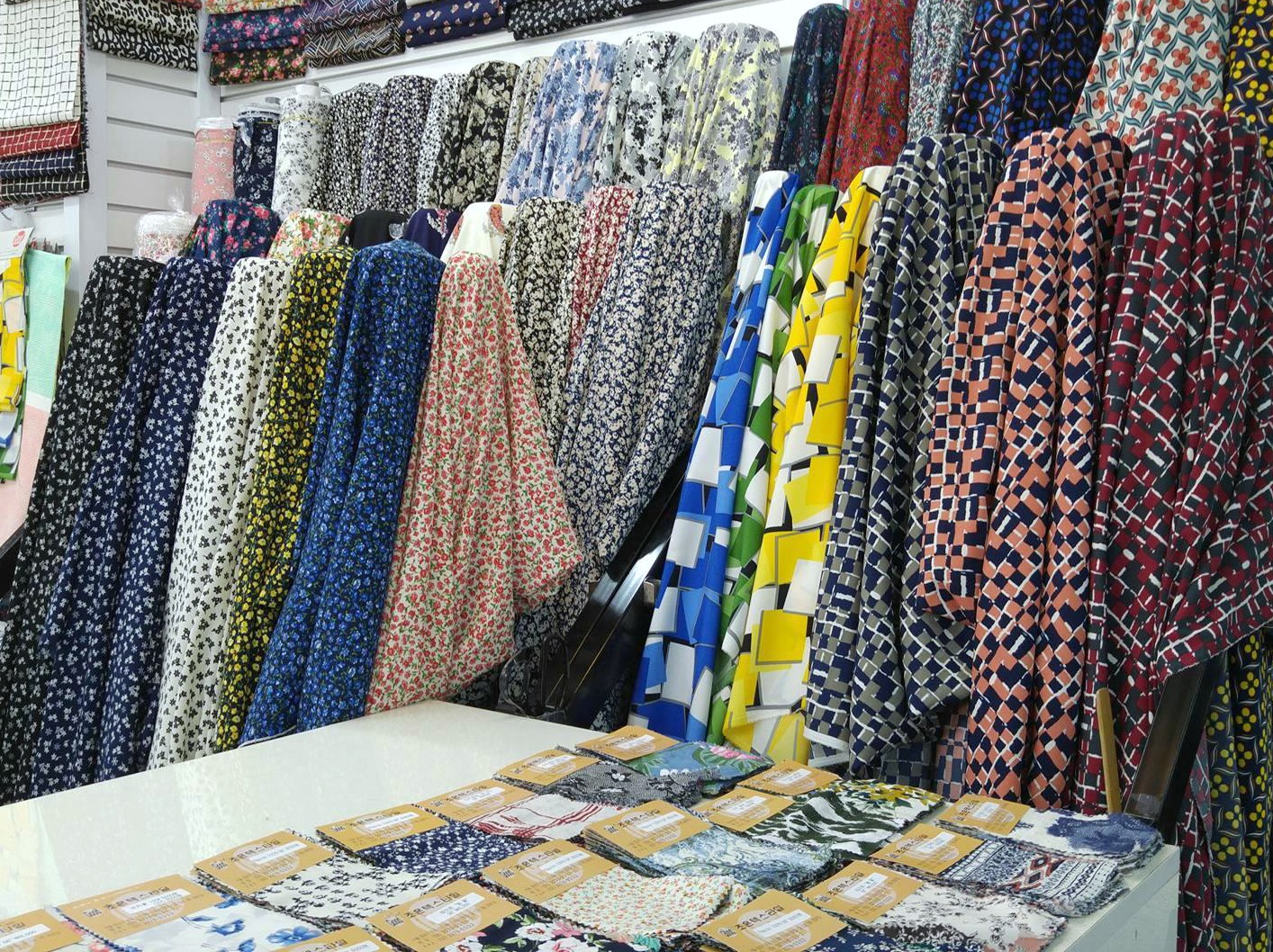 Fabric shopping in Seoul, South Korea A Stitching Odyssey