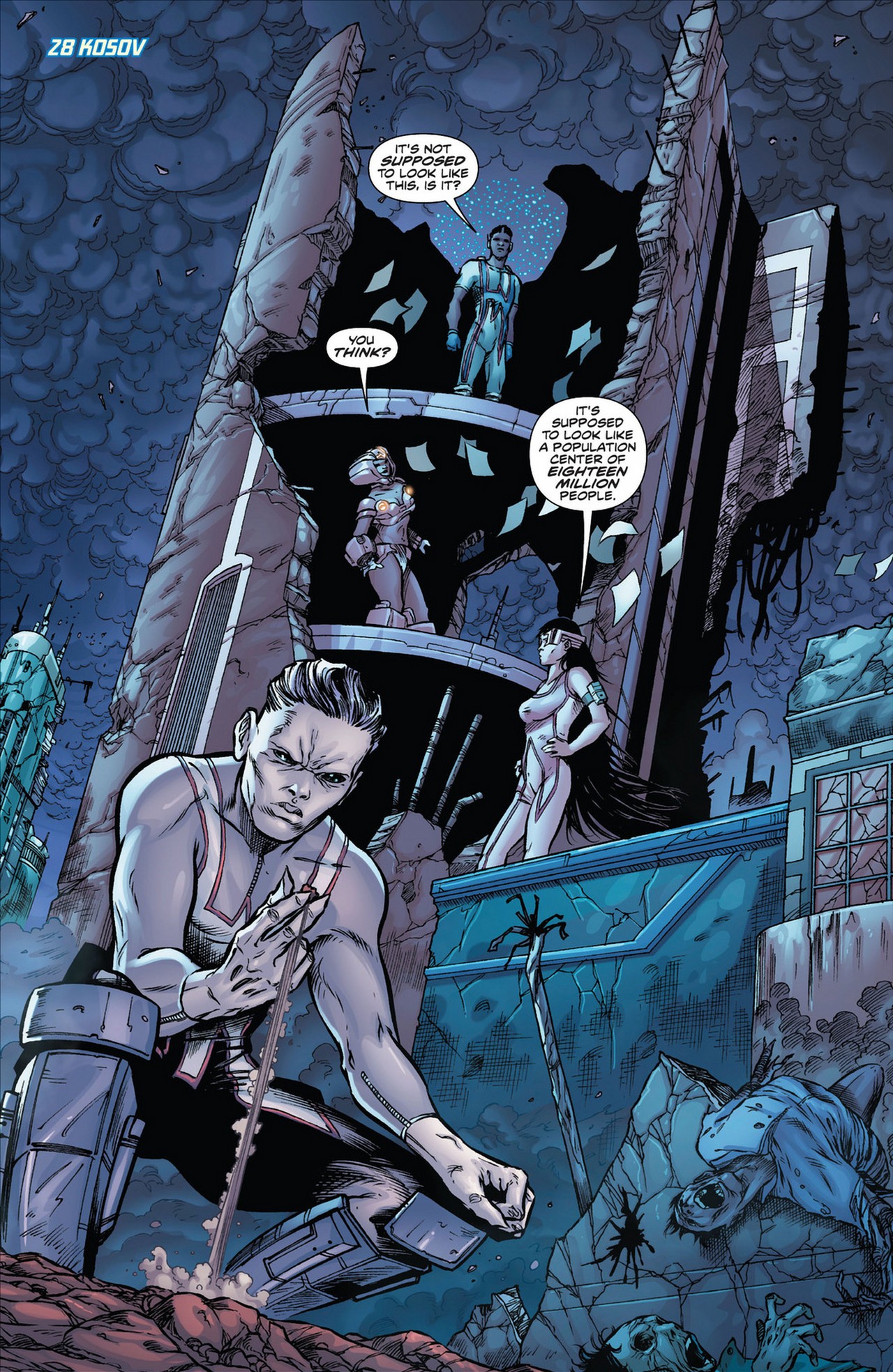 Read online The Hypernaturals comic -  Issue #1 - 27