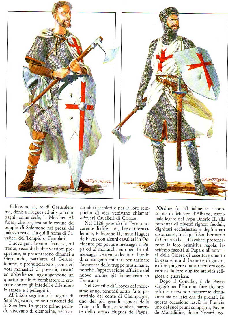 TRADIZIONE TEMPLARE: L'Ordine monastico-militare dei Cavalieri Templari