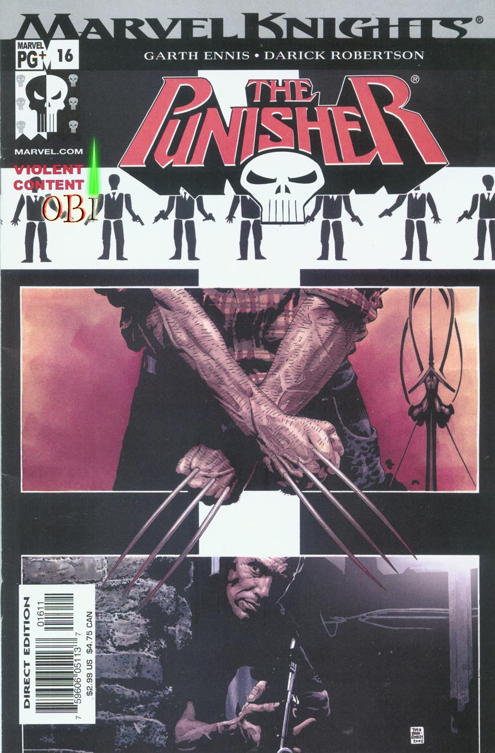 Read online The Punisher (2001) comic -  Issue #16 - Vertical Challenge - 1