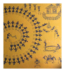 warli border diy tried greek key