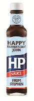 HP personalised bottle for fathers day