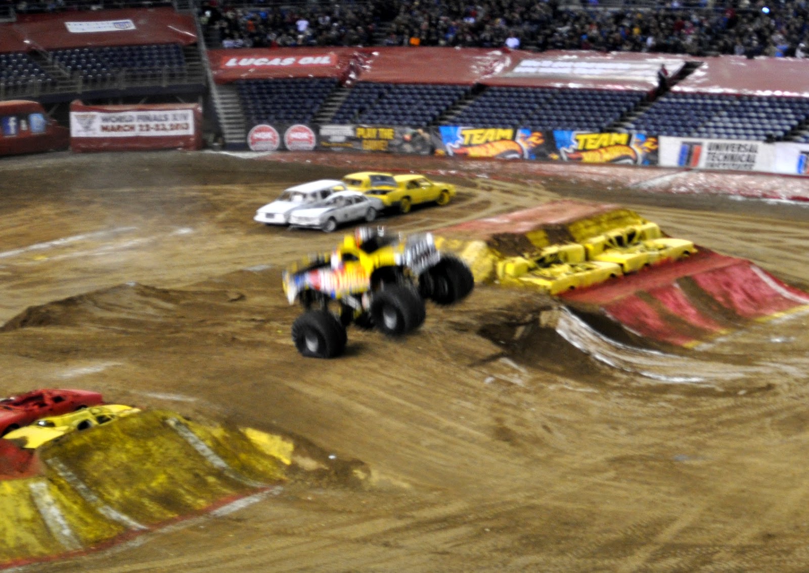 Just A Car Guy: Biggest air of the San Diego Monster Jam ...