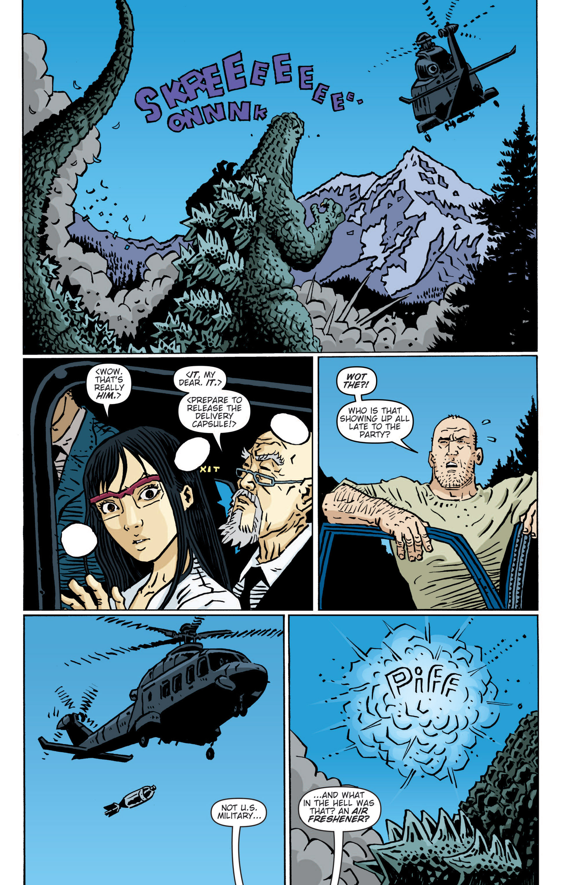 Read online Godzilla (2012) comic -  Issue #7 - 19