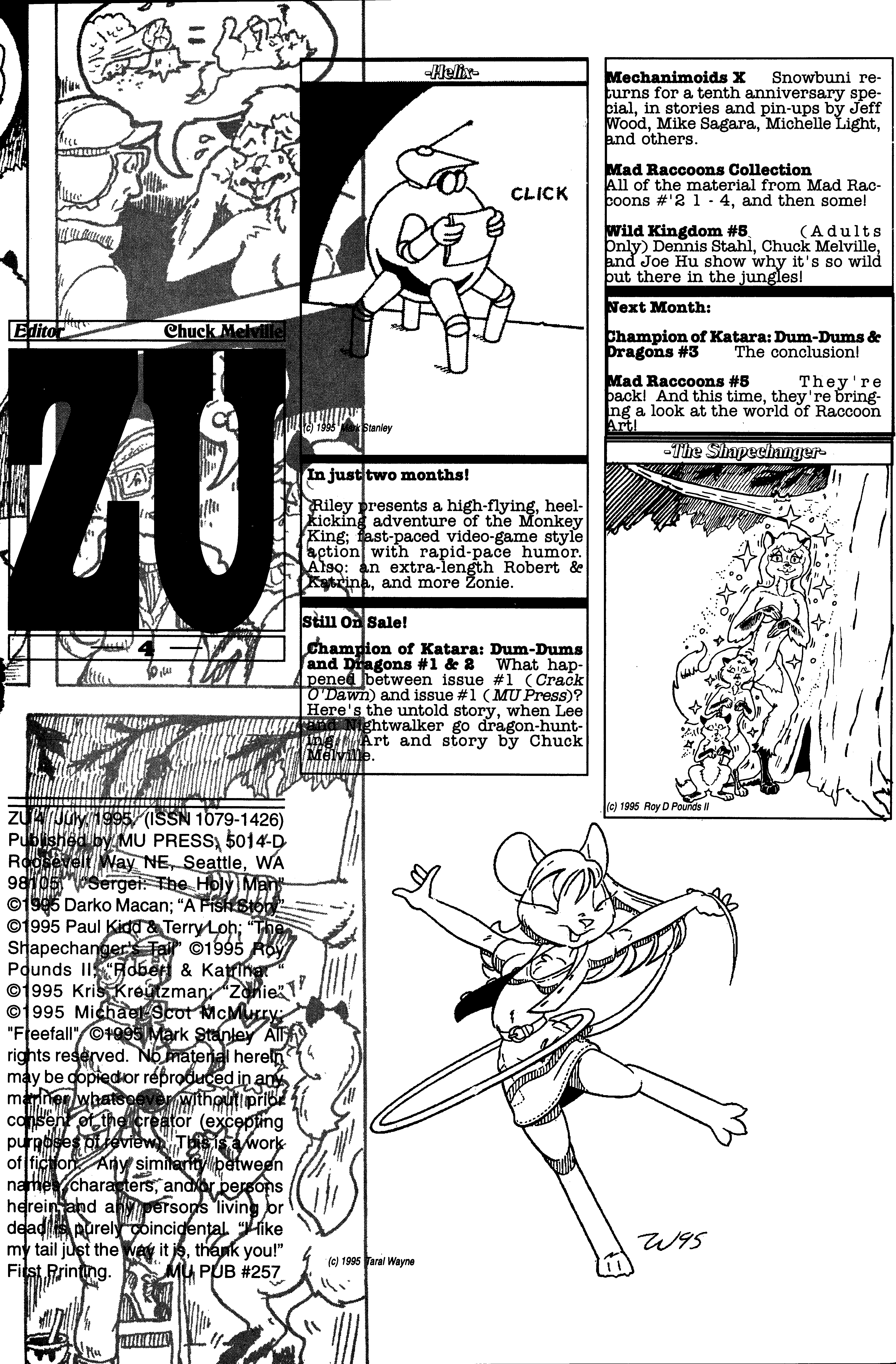 Read online ZU (1995) comic -  Issue #4 - 2