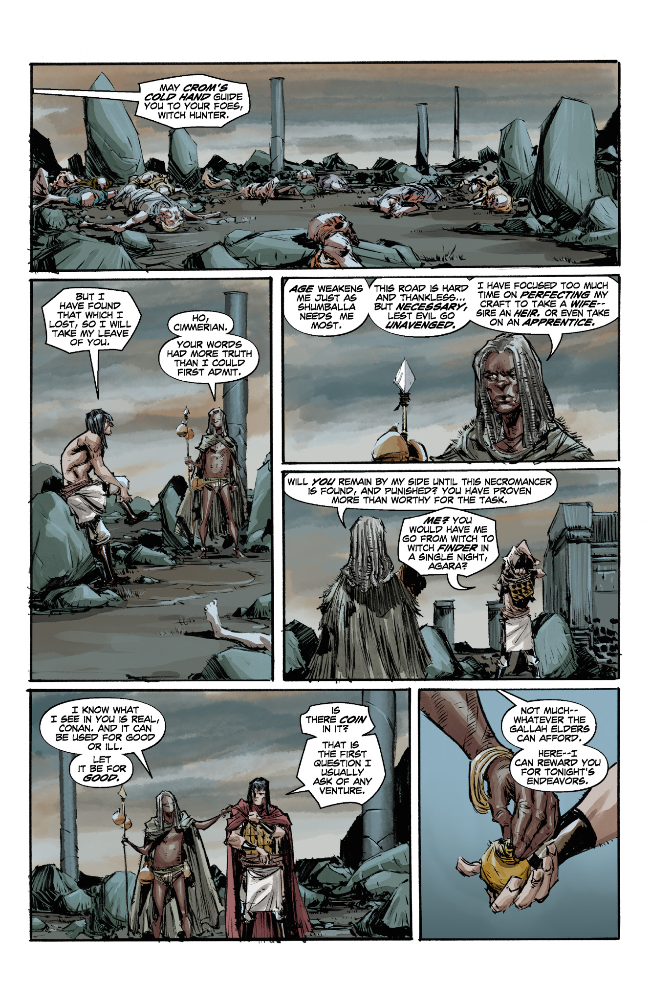 Read online Conan the Avenger comic -  Issue #2 - 18