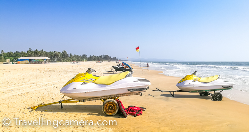 Most of the beaches in South Goa are relatively calm & peaceful, but still you get all those options of water-sports which you find in crowded beaches in North. hmm, let me think again - South Goan beaches have become crowded over the years. Basically South Goa used to be expensive in comparison to North Goa, but the scenario has changed. Lot of people like to be in secluded areas instead of crowded north Goan beaches, so changing tourism trends have made changes.   Related Blogpost - The Crown of Panjim - The Old Lady of Immaculate Conception Church in Panjim, Goa