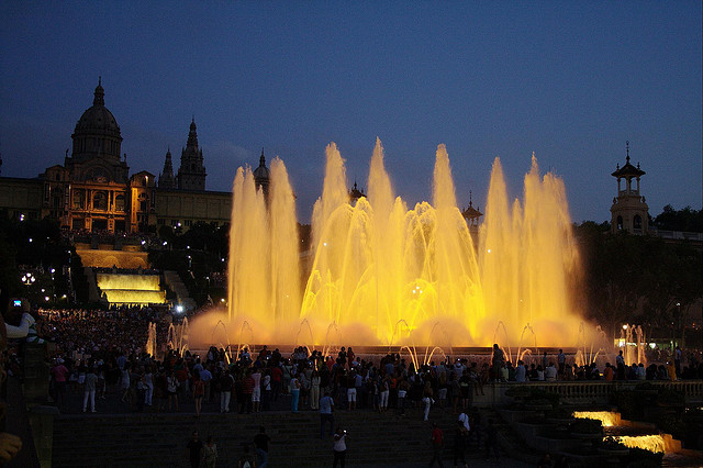 fontana magica Barcellona