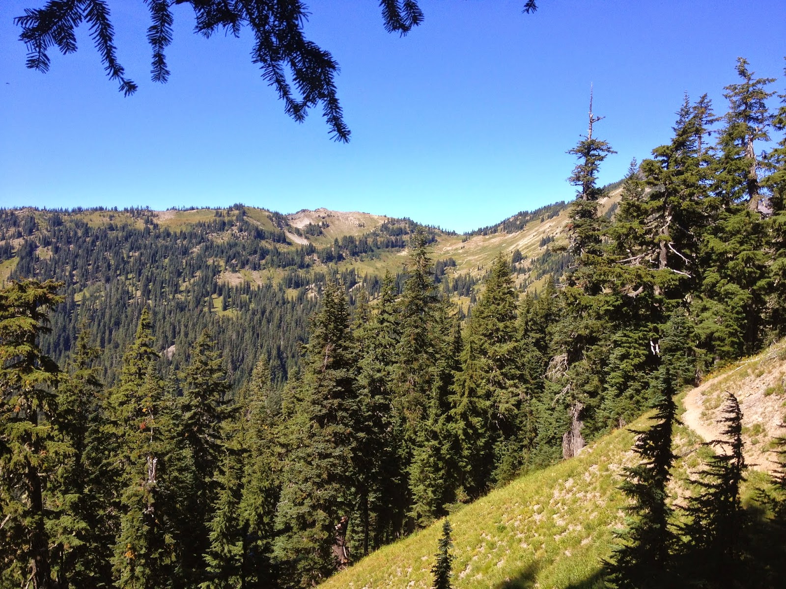 Explore Your World: Sept. 14: Elk pass to Goat Rocks. 19 miles.