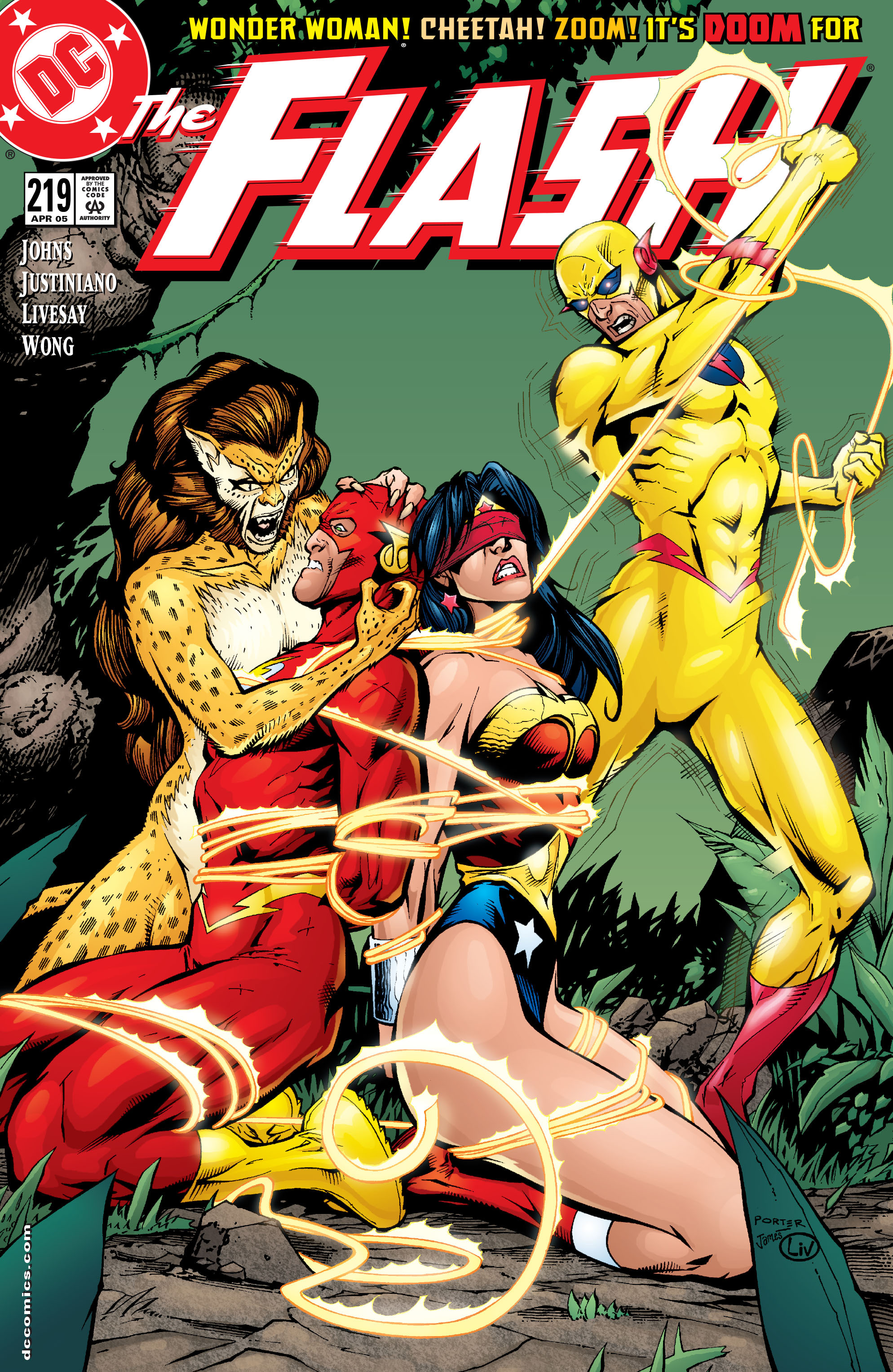Read online The Flash (1987) comic -  Issue #219 - 1