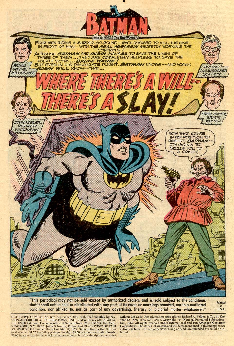 Read online Detective Comics (1937) comic -  Issue #367 - 3