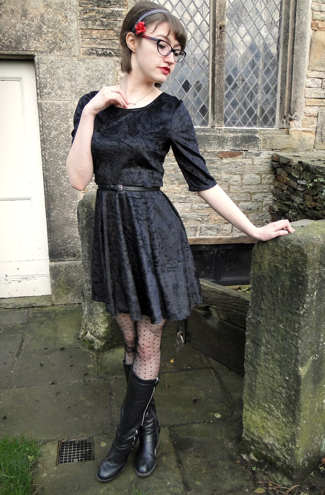 Looks Like I Made It: Love Sewing Magazine/Simple Sew, Velvet Skater Dress
