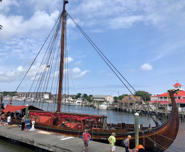 photo of Draken Harald Hårfagre docked in Lewes, Delaware photo of Draken Harald Hårfagre docked in Lewes, Delaware