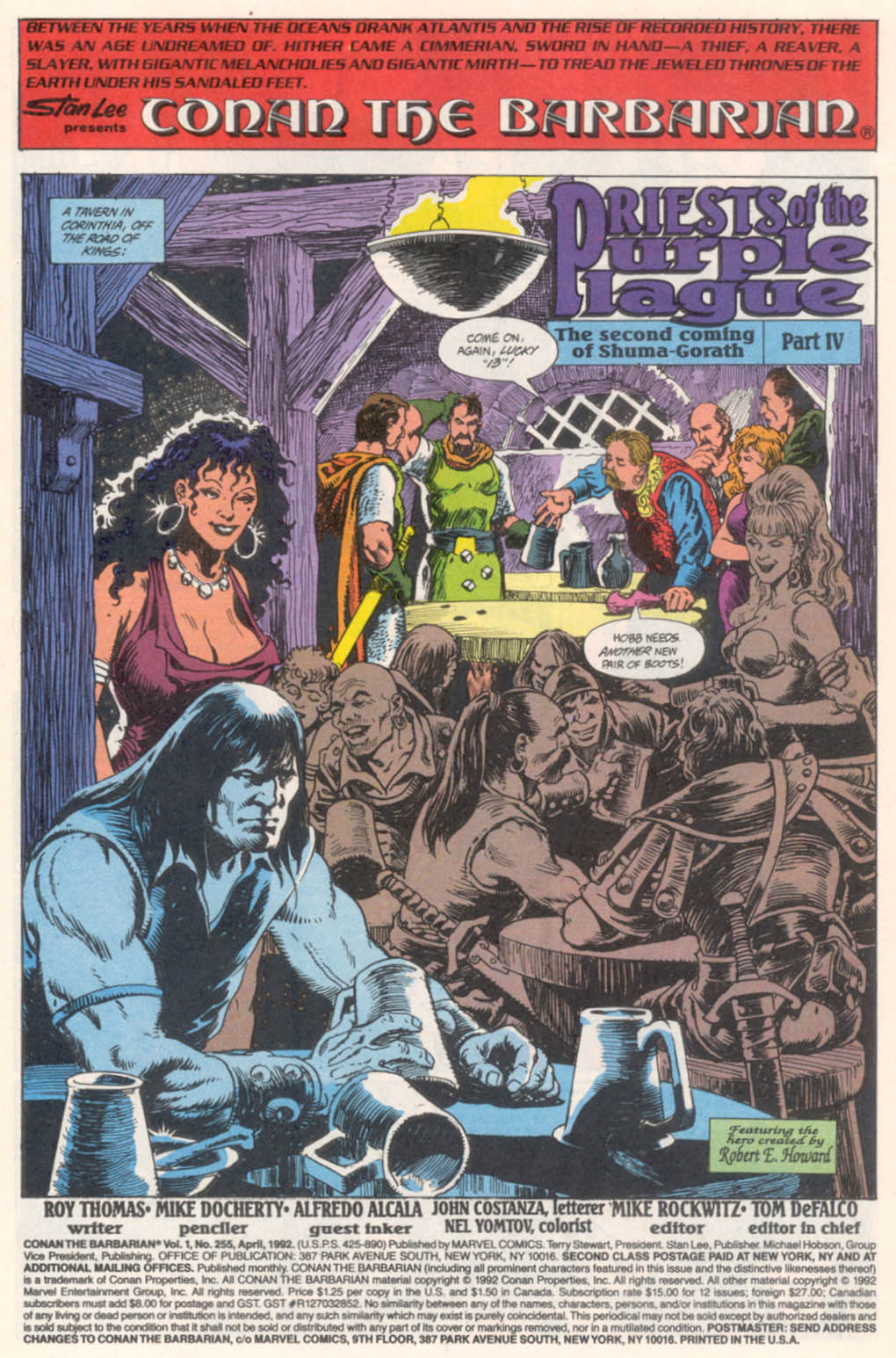 Read online Conan the Barbarian (1970) comic -  Issue #255 - 2