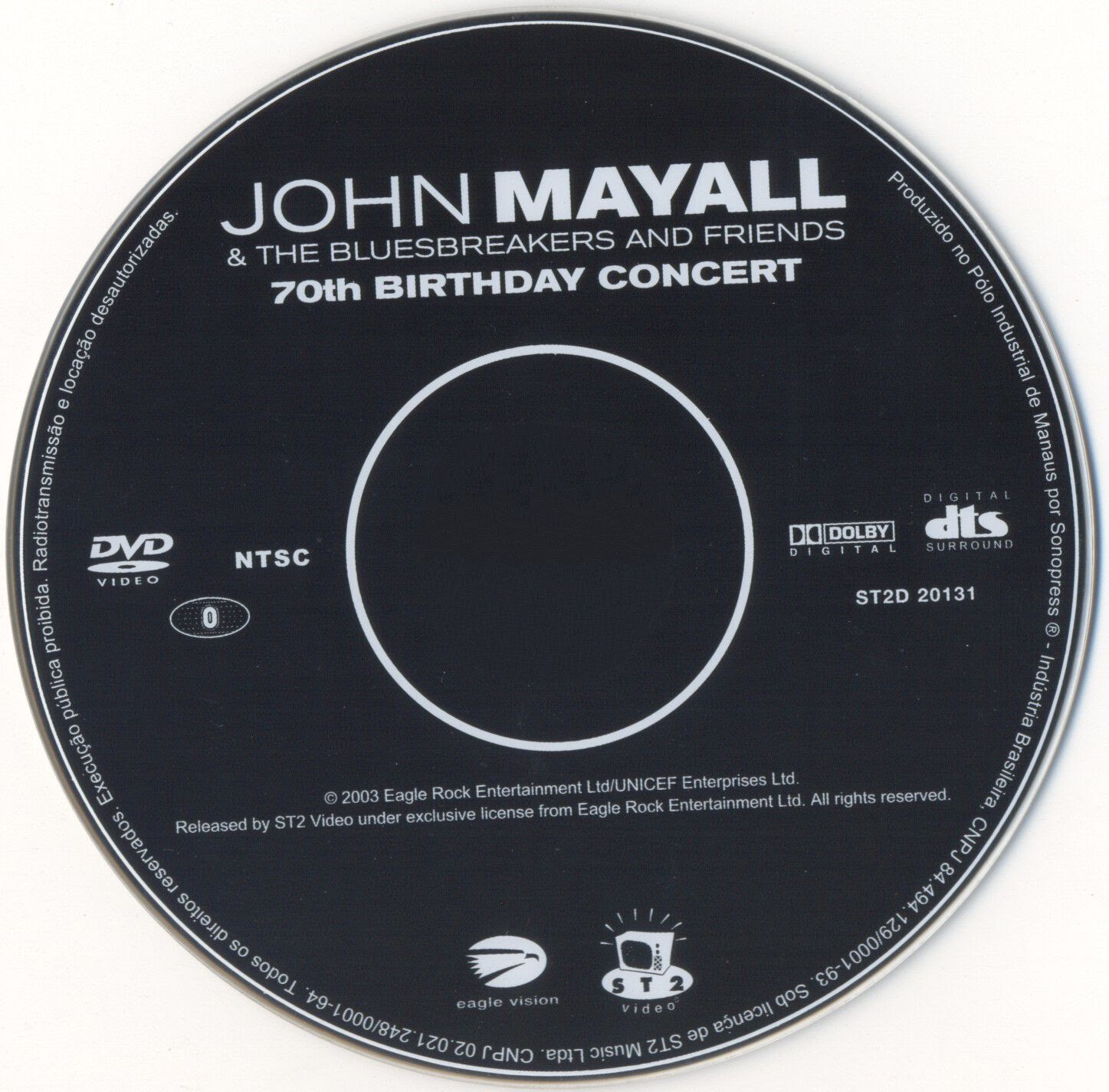 John Mayall 70th Birthday Concert | Lobal.Capas