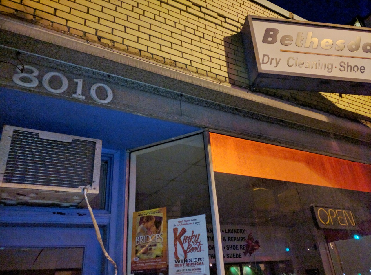 Robert Dyer Bethesda Row Bethesda Valet cleaners to close