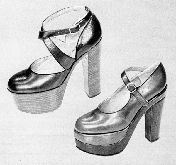 60s platform shoes