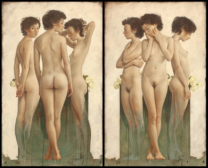 Современный художник с классической техникой. Louis Treserras Louis Treserras