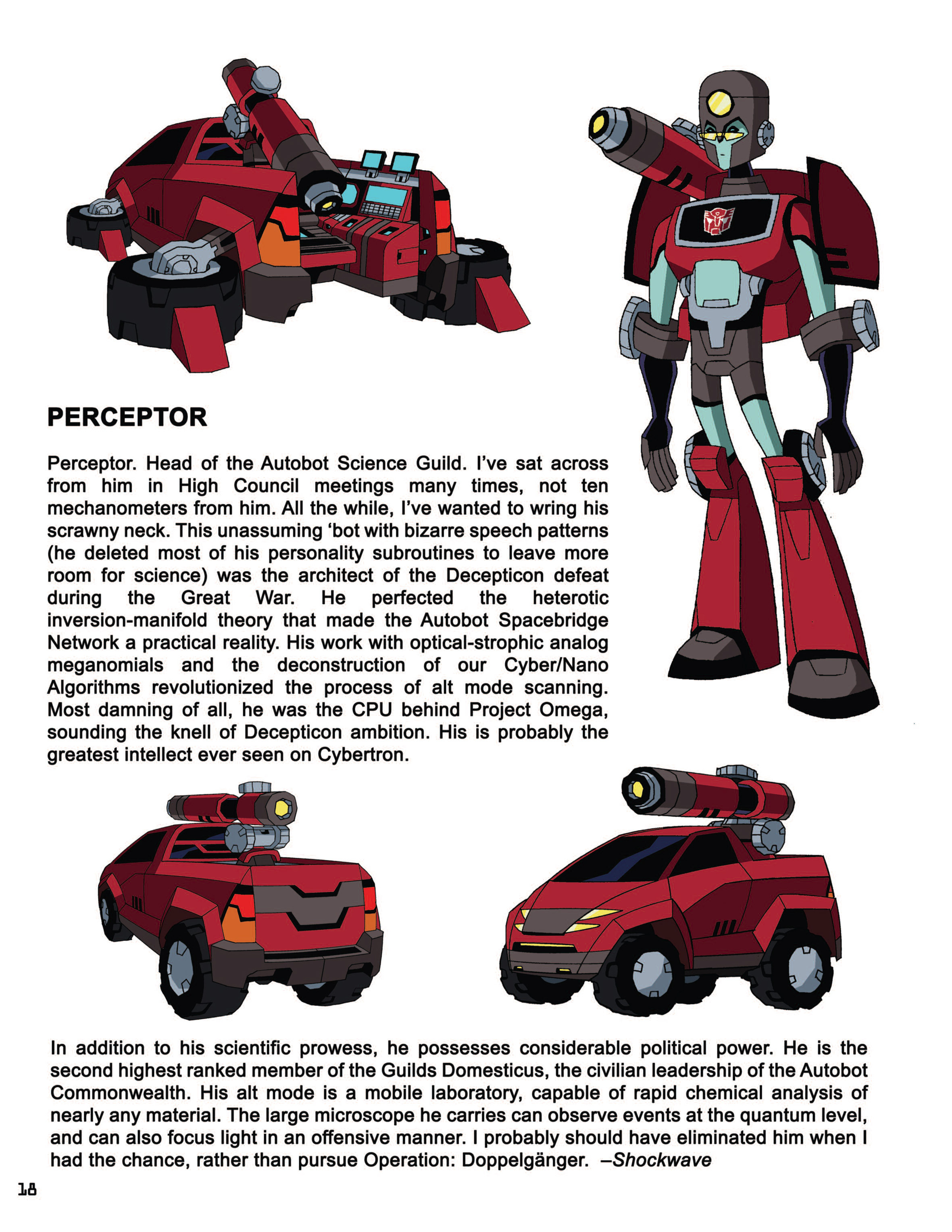 Read online Transformers Animated: The Allspark Almanac comic -  Issue # TPB 2 - 17