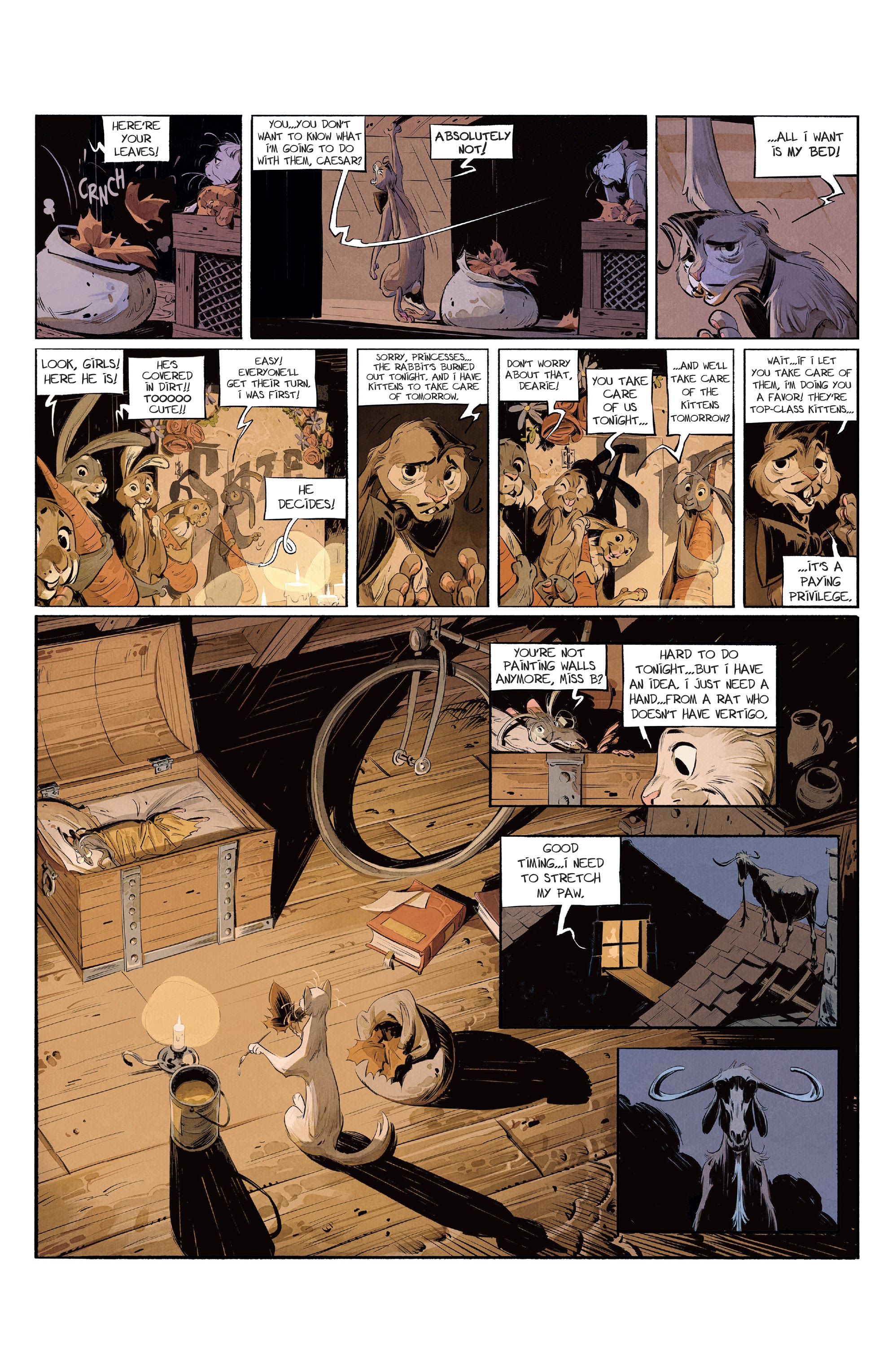 Read online Animal Castle comic -  Issue #3 - 19