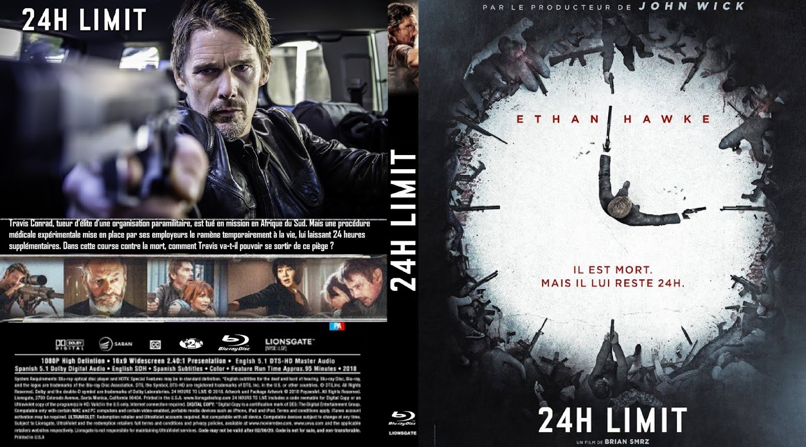 BLURAY JAQUETTES BLURAY 24H Limit
