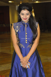 Tarunika Sing in Blue Ethnic Anarkali Dress 11