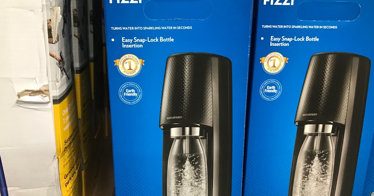 SodaStream Fizzi Sparkling Water Machine Costco Weekender