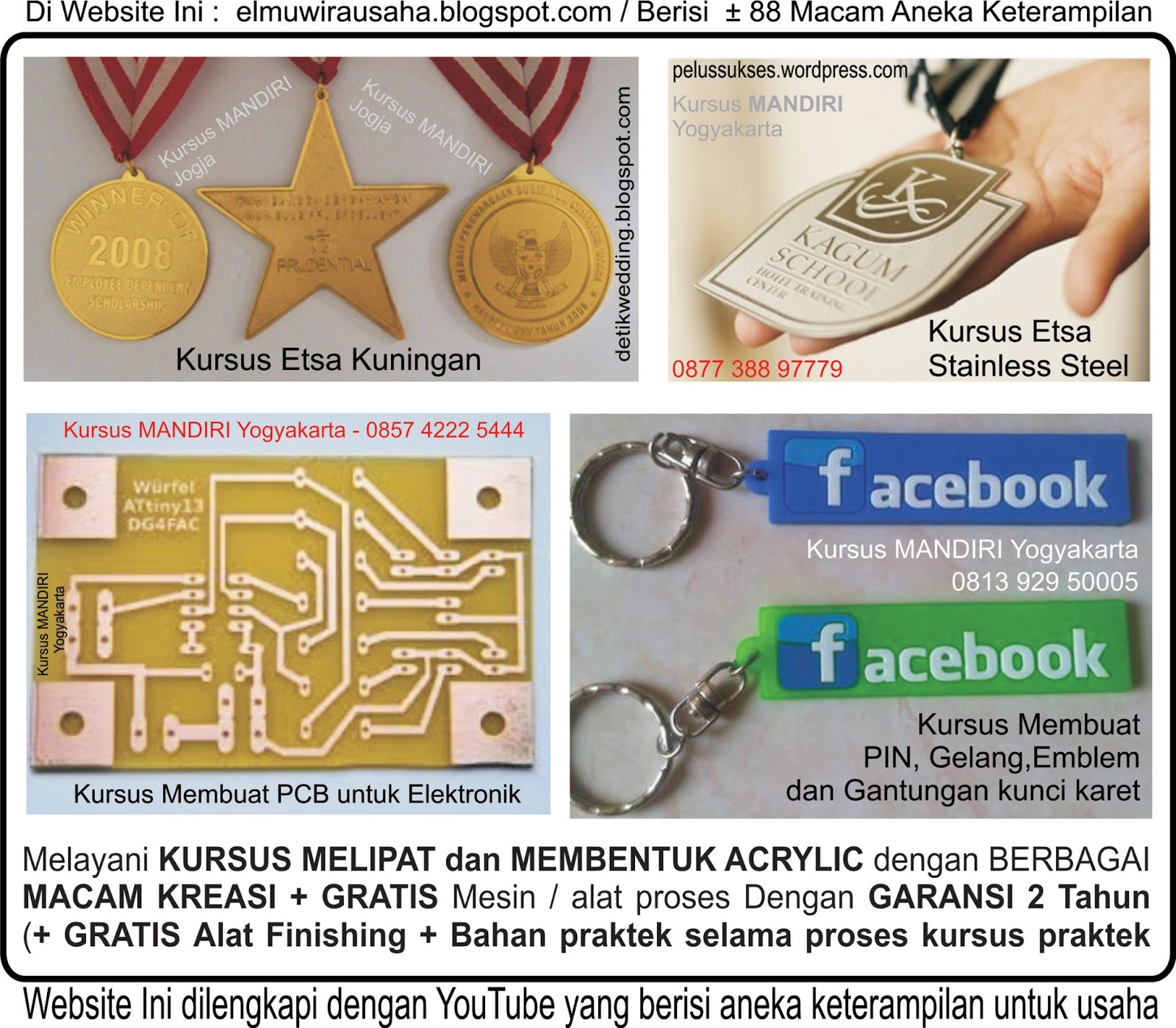 Kursus, Properti, Gadai, Kredit, Elektronik, Handphone, Komputer, Pijam