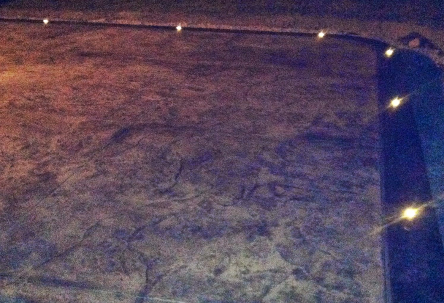 Tomaro Construction Co., Inc. LED Lighting up your Decorative Concrete