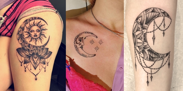 Sun And Moon Tattoo Ideas