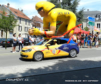 LE TOUR DE FRANCE A CHAUMONT