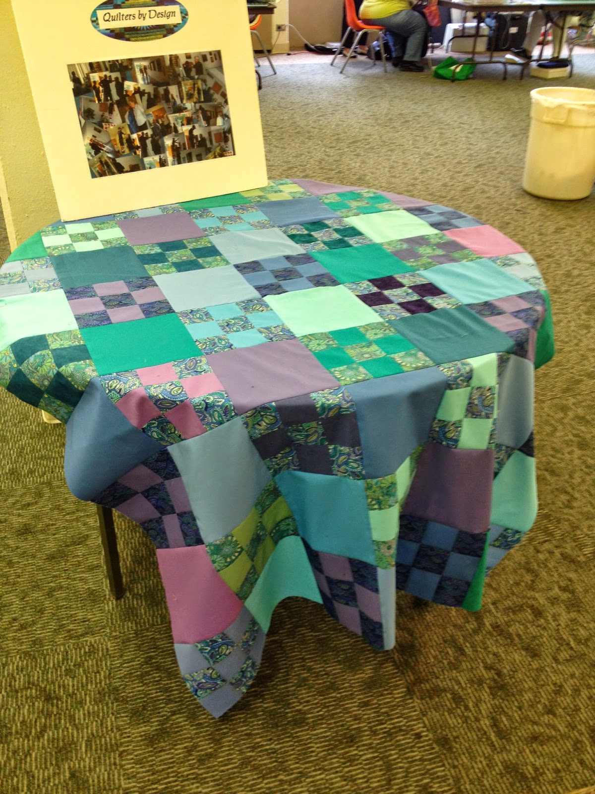 Modern Quilt Relish Nine Patch Quilt Creation