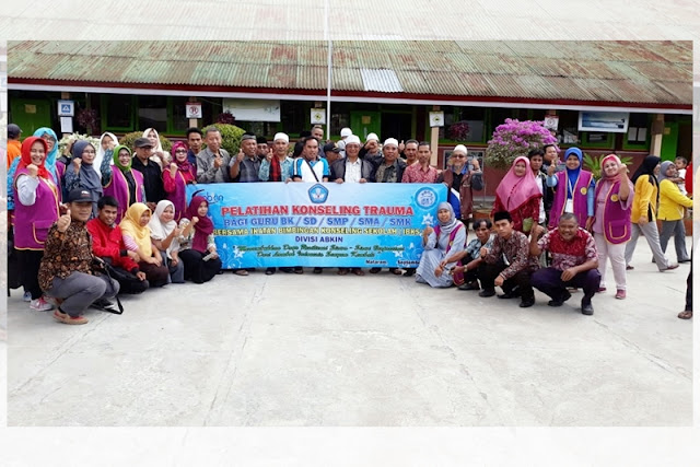 IBKS Hadir Memberikan Psiko Edukasi Bagi Korban Gempa Lombok