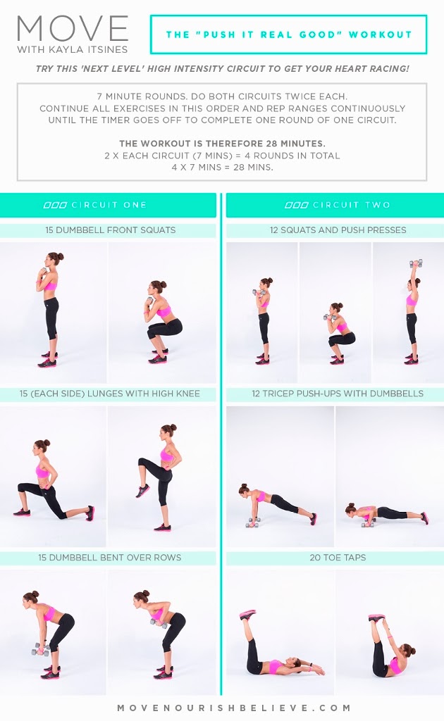 total body circuit | Kayla itsines workout, Kayla workout, Bbg workouts