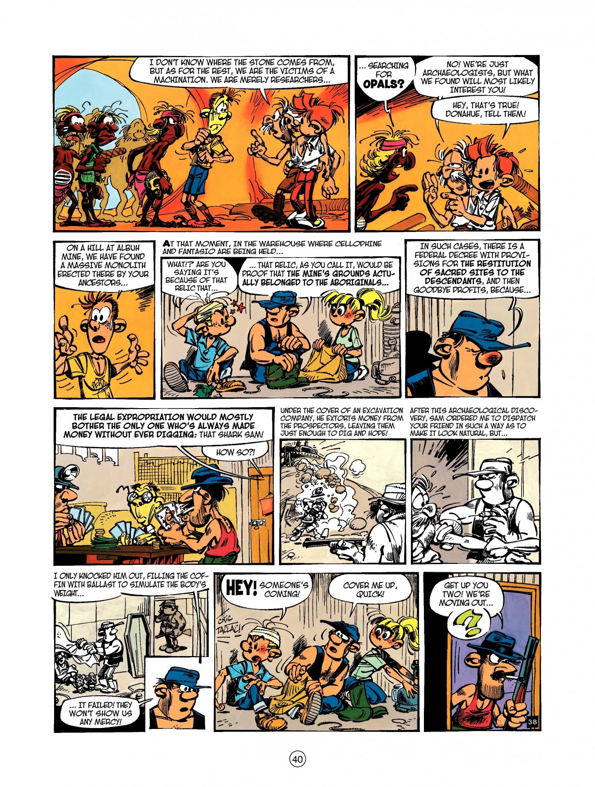 Read online Spirou & Fantasio (2009) comic -  Issue #1 - 42