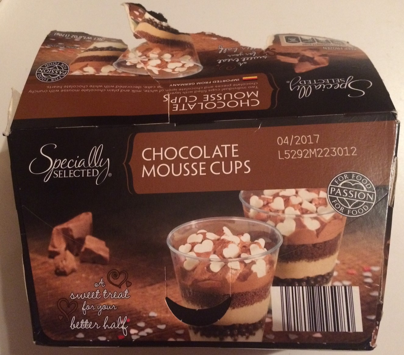 The Budget Reviews Specially Selected Chocolate Mousse Cups (Aldi)