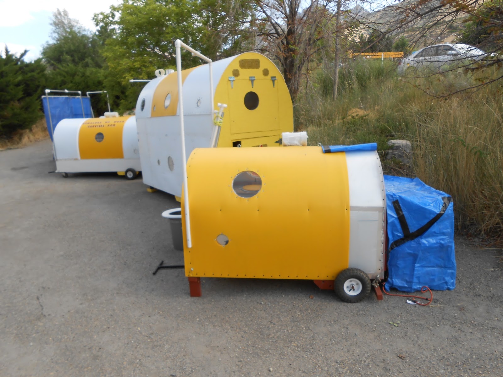 Pix Grove Survival Pods for Homeless