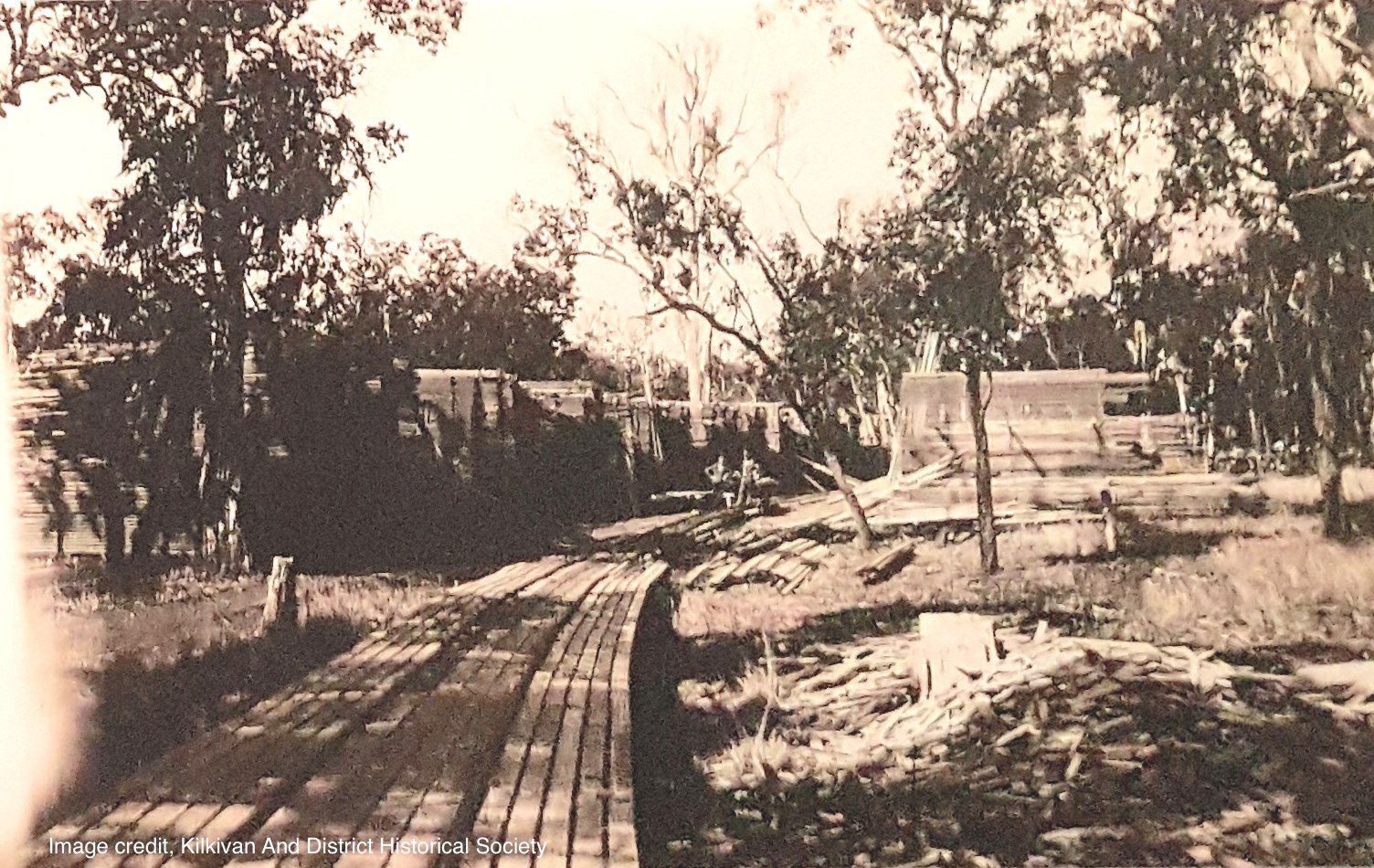 The History of Goomeri, Queensland Goomeri Railway Station and log