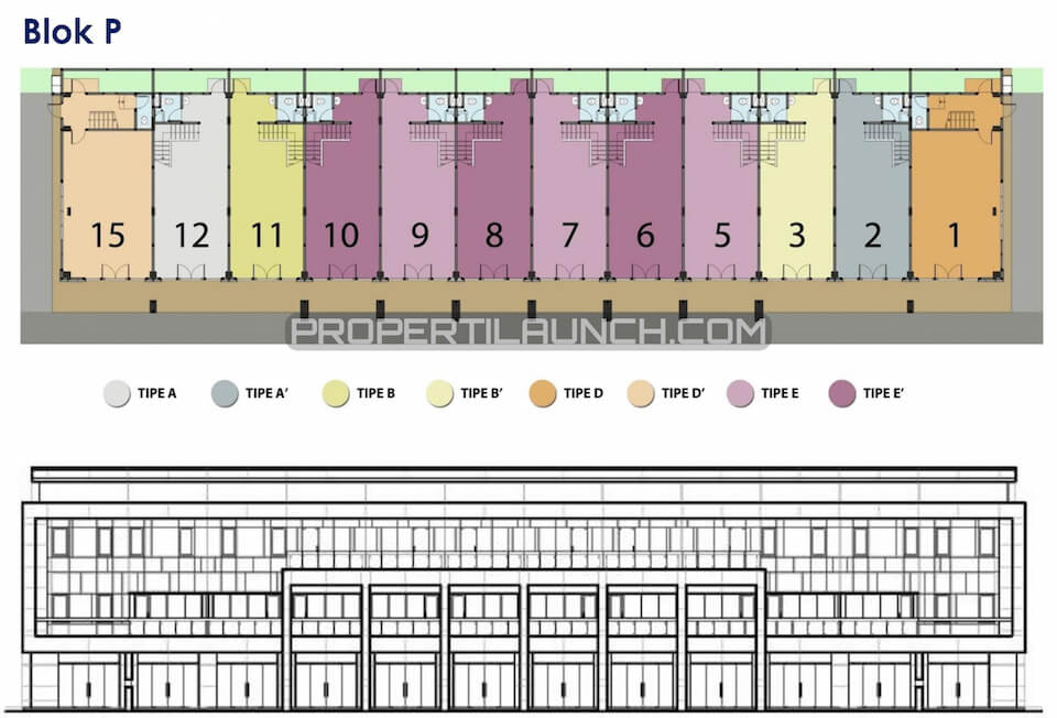 Blok P Ruko The Icon Business Park BSD Blok P Ruko The Icon Business Park BSD