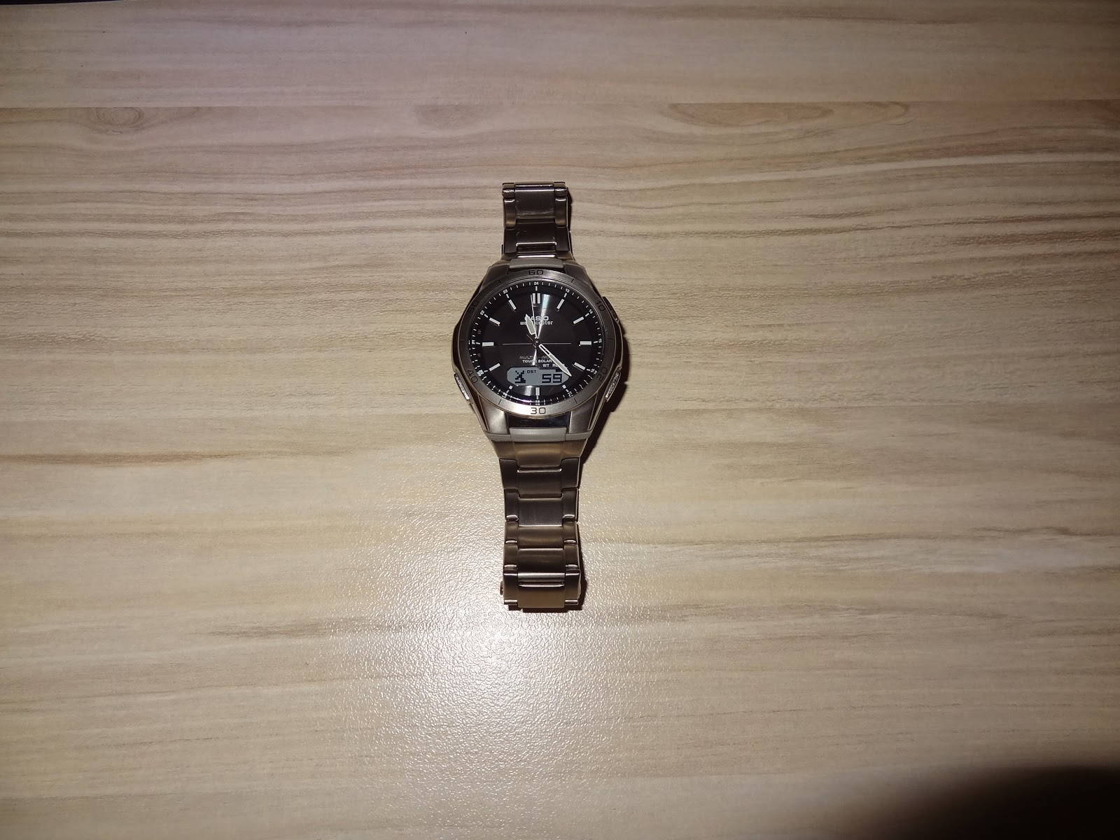 casio wave ceptor titanium