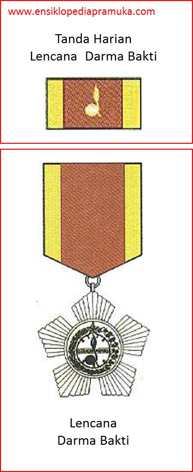 Sejarah Pramuka: Lencana Darma Bakti
