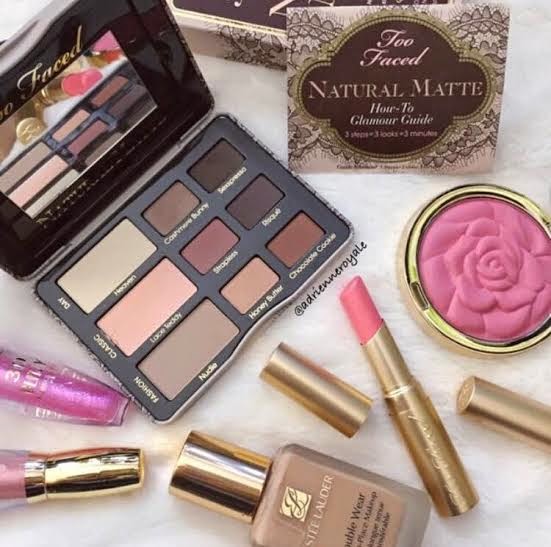 Adrienne Royale Too Faced Natural Matte Palette Swatches And Review