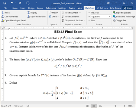 Microsoft math input panel