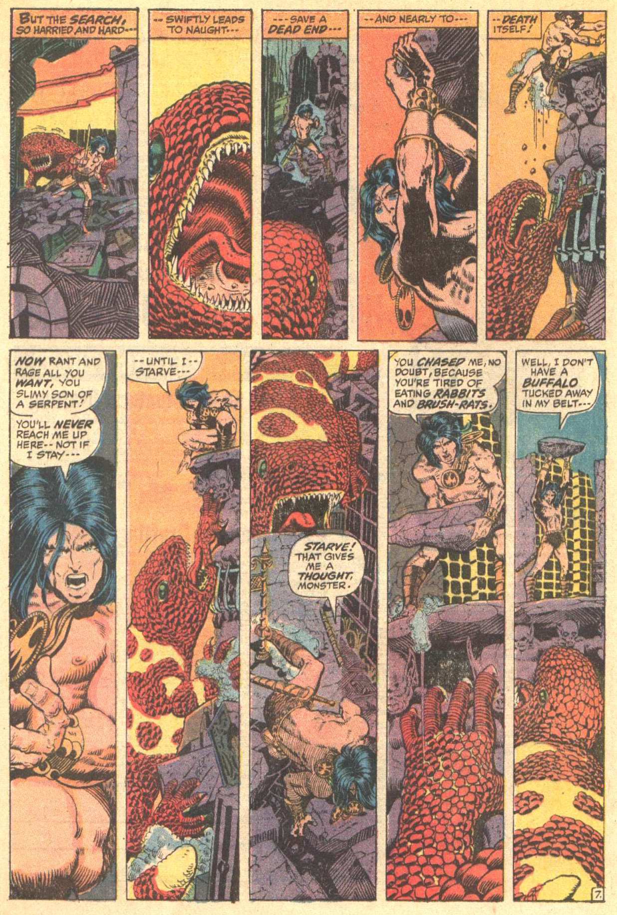 Read online Conan the Barbarian (1970) comic -  Issue #8 - 8
